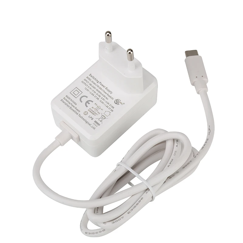 27W USB Typ-C Netzteil 5,1V 5A Kompatibel mit PD-Ladung EU US UK – Bild 2