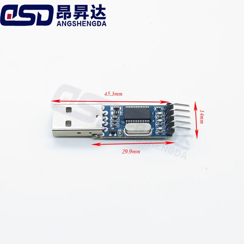 PL2303 USB zu TTL / USB-TTL / STC Mikrocontroller-Programmierer – Bild 6