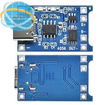 Tp4056 5v 1a Typ-C USB Lithium-Batterie-Lade platine Lade modul mit Schutz Doppel funktionen