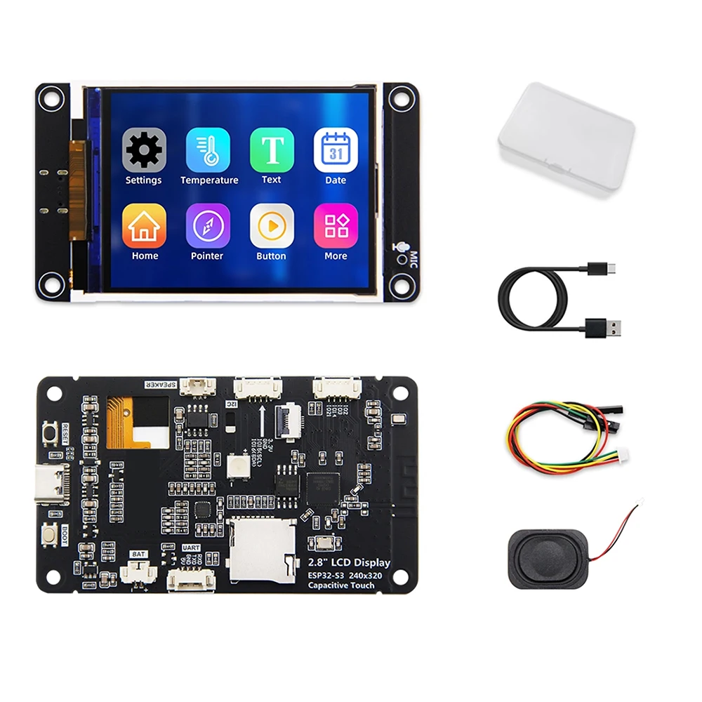 ESP32-S3 Entwicklungsboard mit 2,8-Zoll-Touchscreen Dual Core – Bild 3