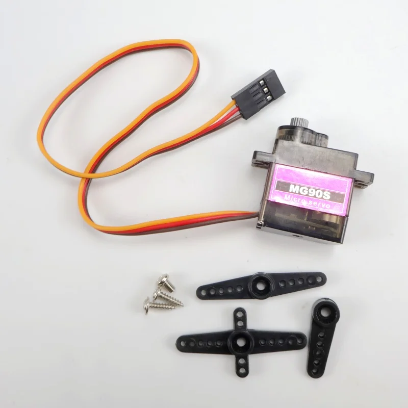 MG90S Servo 180/360 Grad Metallgetriebe Digital 9g Servo für Ferngesteuerte Hubschrauber Flugzeuge Boote Autos