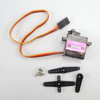 MG90S Servo 180/360 Grad Metallgetriebe Digital 9g Servo für Ferngesteuerte Hubschrauber Flugzeuge Boote Autos