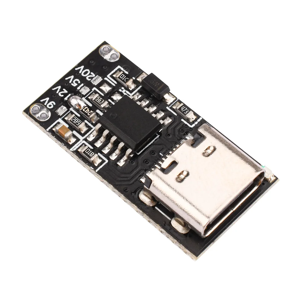 USB-C PD Trigger Board Modul PD/QC Decoy Board Schnelle Ladung USB Typ-c High Speed ladegerät Power (5 Stück)