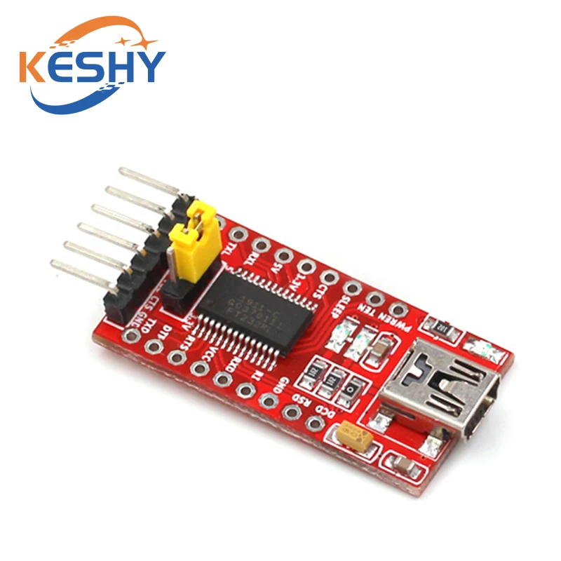 FT232RL FTDI USB 3,3 V 5,5 V zu TTL Serielles Adaptermodul für Arduino – Bild 3