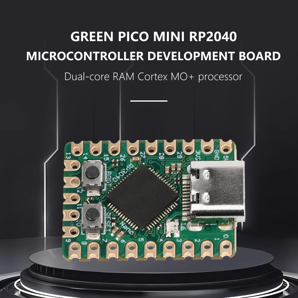 Pico Mini RP2040-Zero Mikrocontroller-Entwicklungs platine für Raspberry PI RP2040 Dual Core RAM Cortex