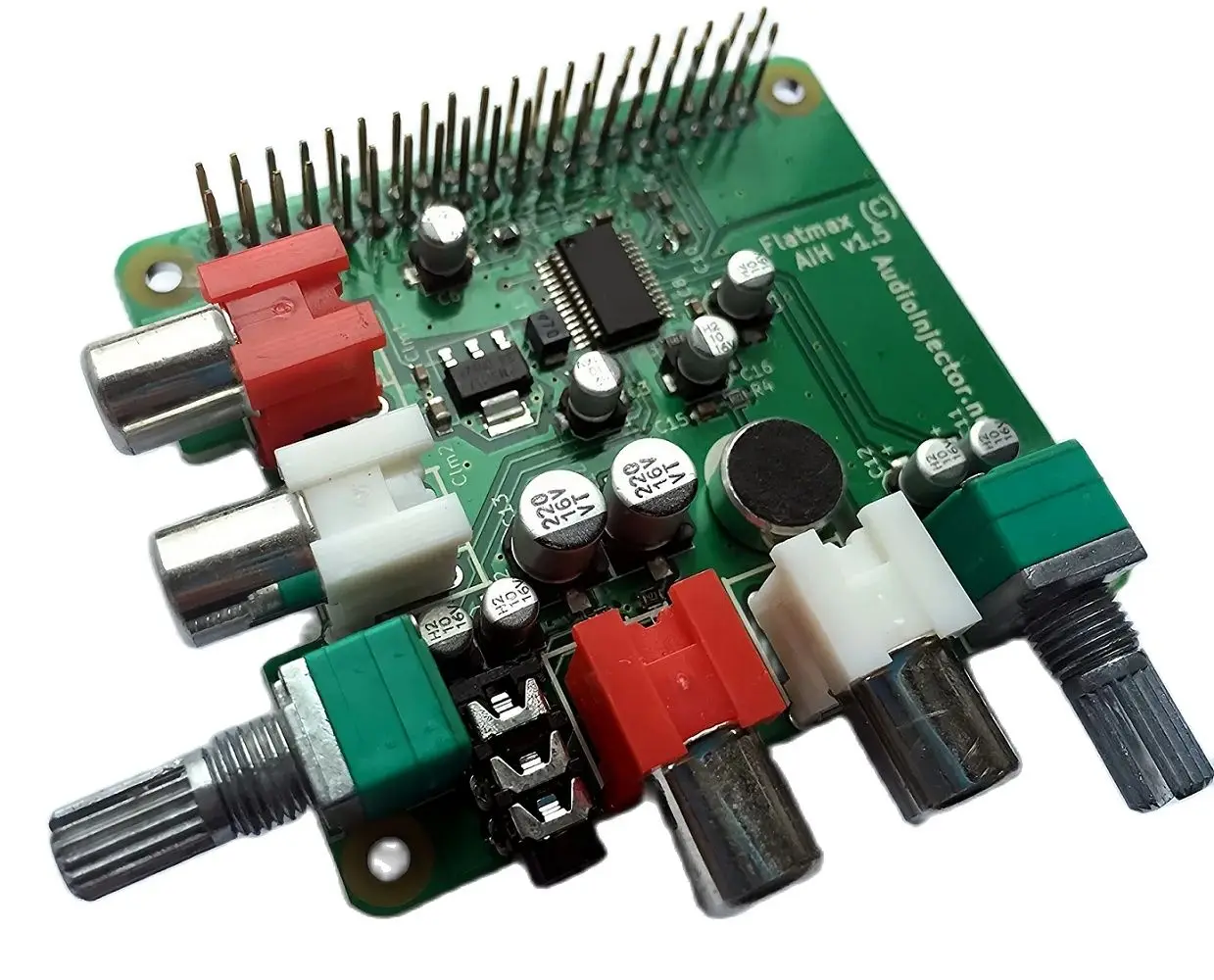 Audio-Injektor PPIM Soundkarte für Raspberry Pi HIFI DAC HAT Audiokarte Erweiterungsplatine kompatibel