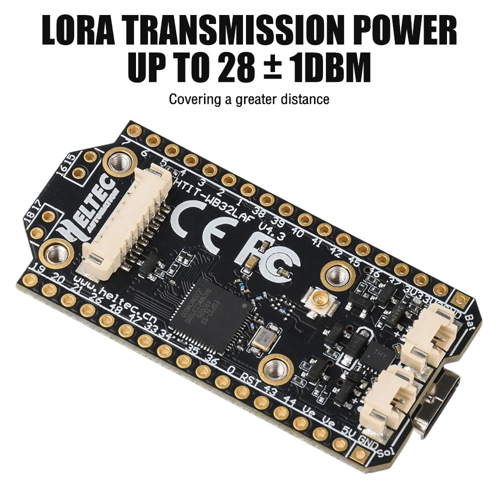 Heltec Meshtastic WiFi LoRa 32 V4 ESP32-S3R2 Entwicklungsboard – Bild 3