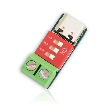 USB-C PD Trigger Board Modul PD/QC Decoy Board Schnellladung USB Typ-C auf 12V Hochgeschwindigkeitsladegerät