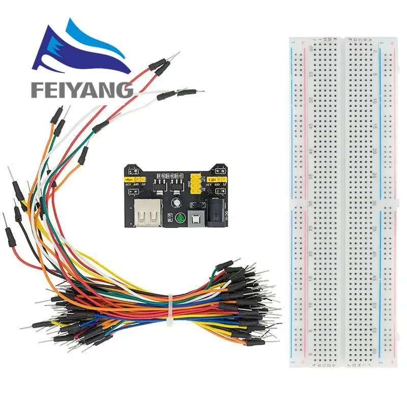 MB-102 MB102 Breadboard 400 830 Point Solderless PCB Bread Board Test – Bild 4