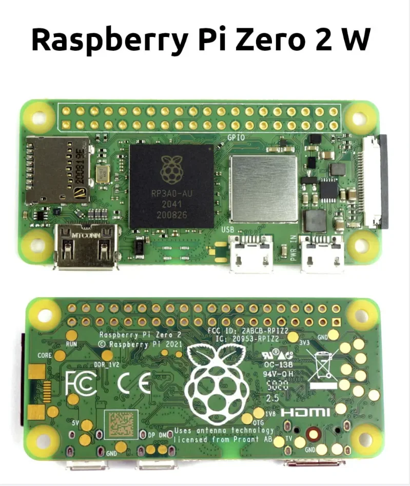 Raspberry Pi Zero 2 W Entwicklungsboard Raspberry Pi Zero 2 W – Bild 2