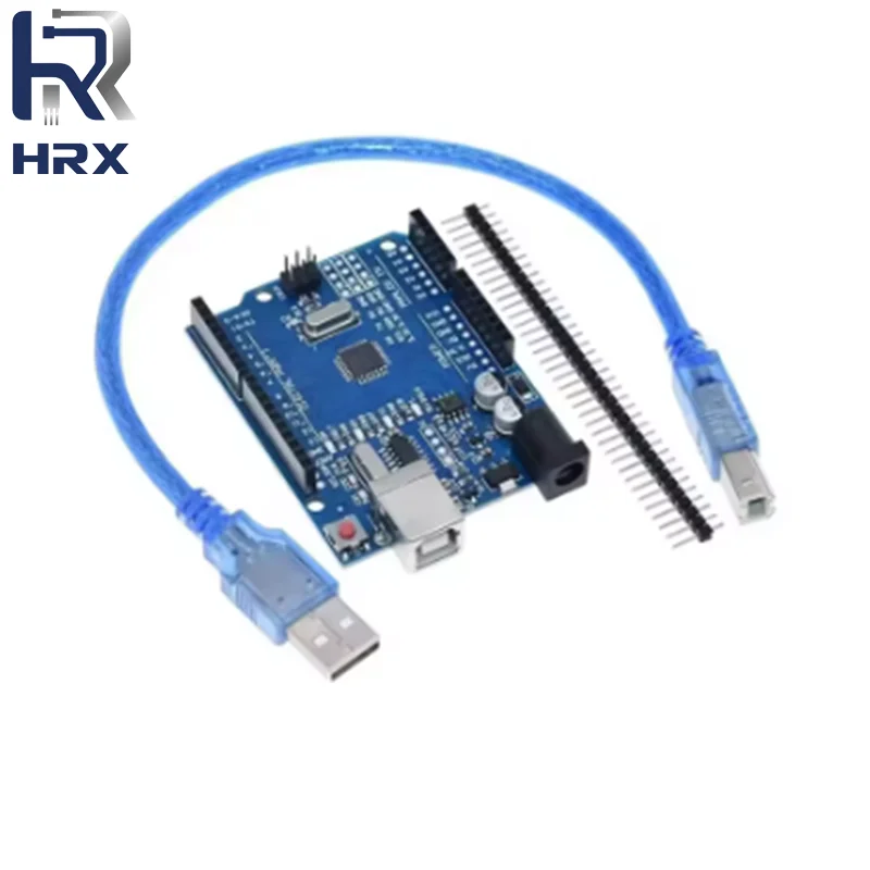 UNO R3 CH340G MEGA328P Chip UNO R3 mit USB/TYPE-C-Kabel ATMEGA328P-AU Entwicklungsboard 16 MHz für Arduino