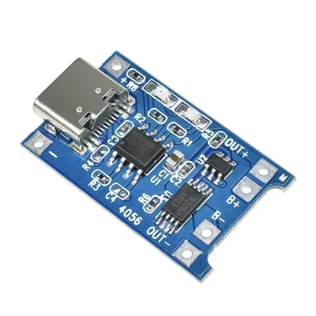 5V 1A 18650 TP4056 Lithium-Batterie Lade Board Lade Modul Typ-C Micro USB Mit Schützen Dual Funktionen