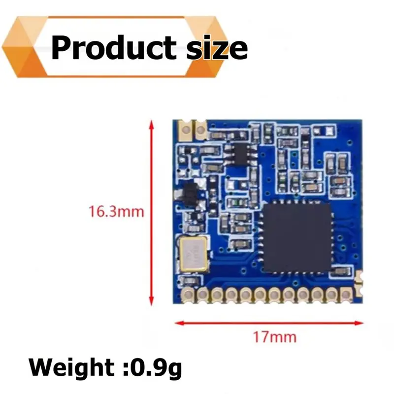 2X SX1278 Lora 433 MHz Funkmodul, RF-Transceiver-Antenne mit großer – Bild 5