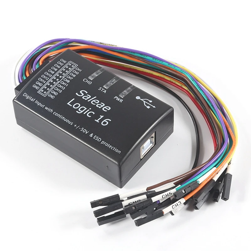 Saleae Logic USB-Logikanalysator Multi-System für Version Abtastrate – Bild 3