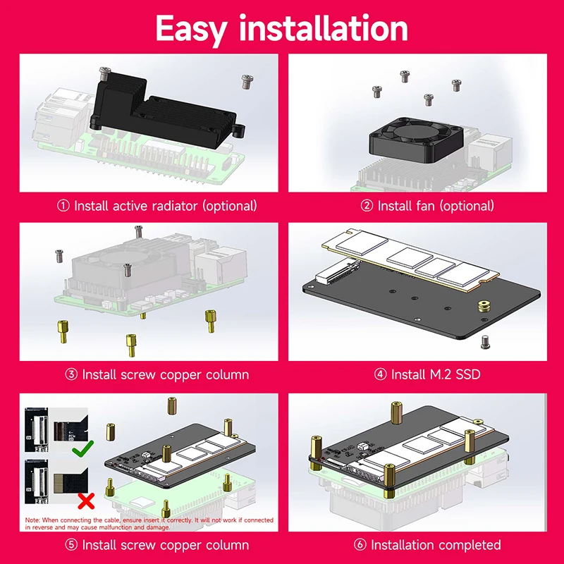 Raspberry Pi 5, dedizierte PCIe-zu-M.2 NVME – Bild 5