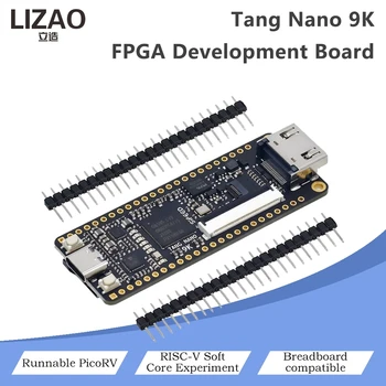 Tang Nano 9K FPGA-Entwicklungsboard mit GOWIN GW1NR-9 Chip, Unterstützung für RISC-V PicoRV Soft Core