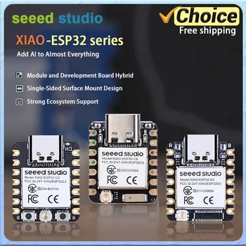 Seeed XIAO ESP32-C3/C5/C6/S3 optionales Mini-Entwicklungsboard-Modul 2,4 GHz WiFi, BLE 5.0, für Arduino IoT