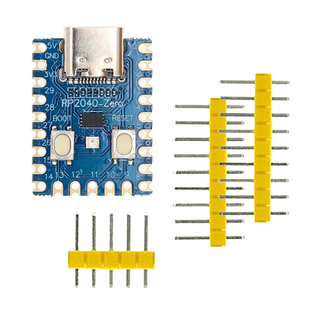 Tenstar RP2040-Zero RP2040 für Raspberry Pi Mikro controller Pico Development Board Modul Dual-Core 2MB Flash