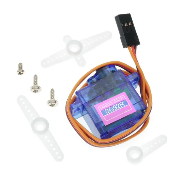 Servo SG90 MG90S DC4,8-6V 9g Servo 450 Hubschrauber Trolley Servo – Bild 2
