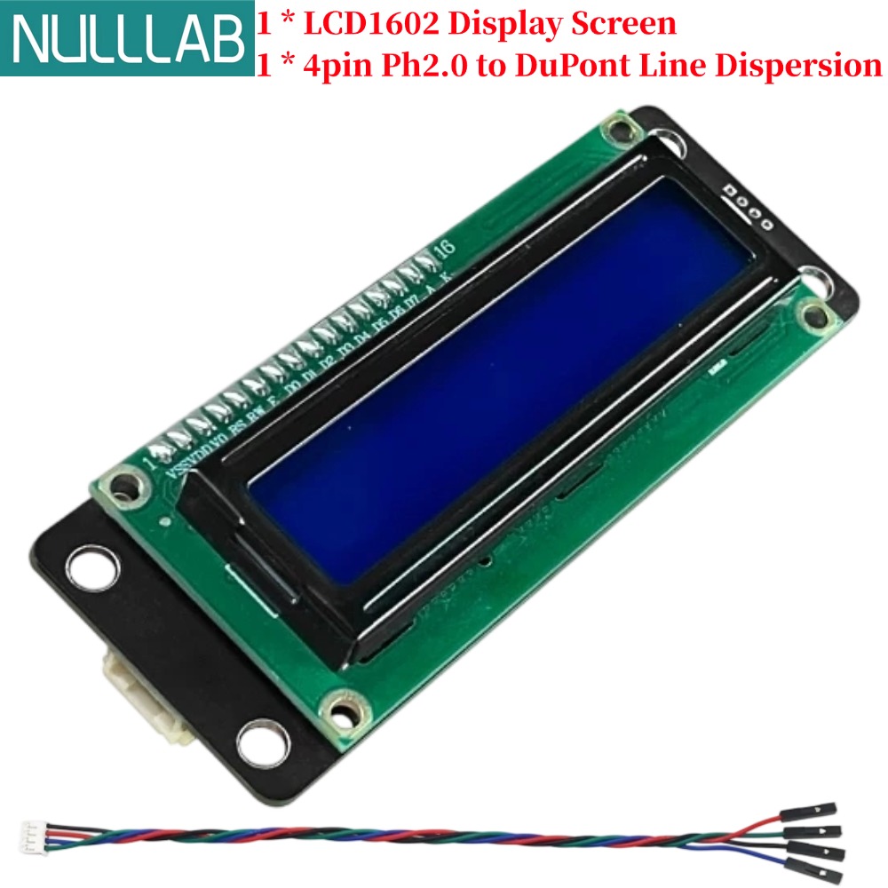 LCD1602 I2C LCD-Anzeigemodul 3,3V 5V PH2.0 Schnittstelle – Bild 6