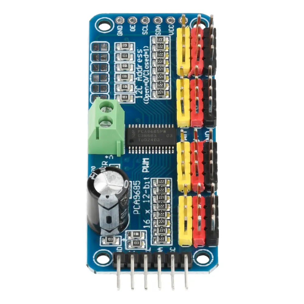 PCA9685 16 Kanal 12-Bit PWM Servo Motor Treiber IIC Modul für Arduino – Bild 5