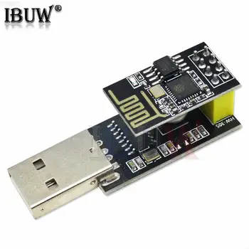 Esp01 programmierer adapter uart gpio0 ESP-01 adapter esp8266 ch340g usb zu esp8266 serielles drahtloses wifi