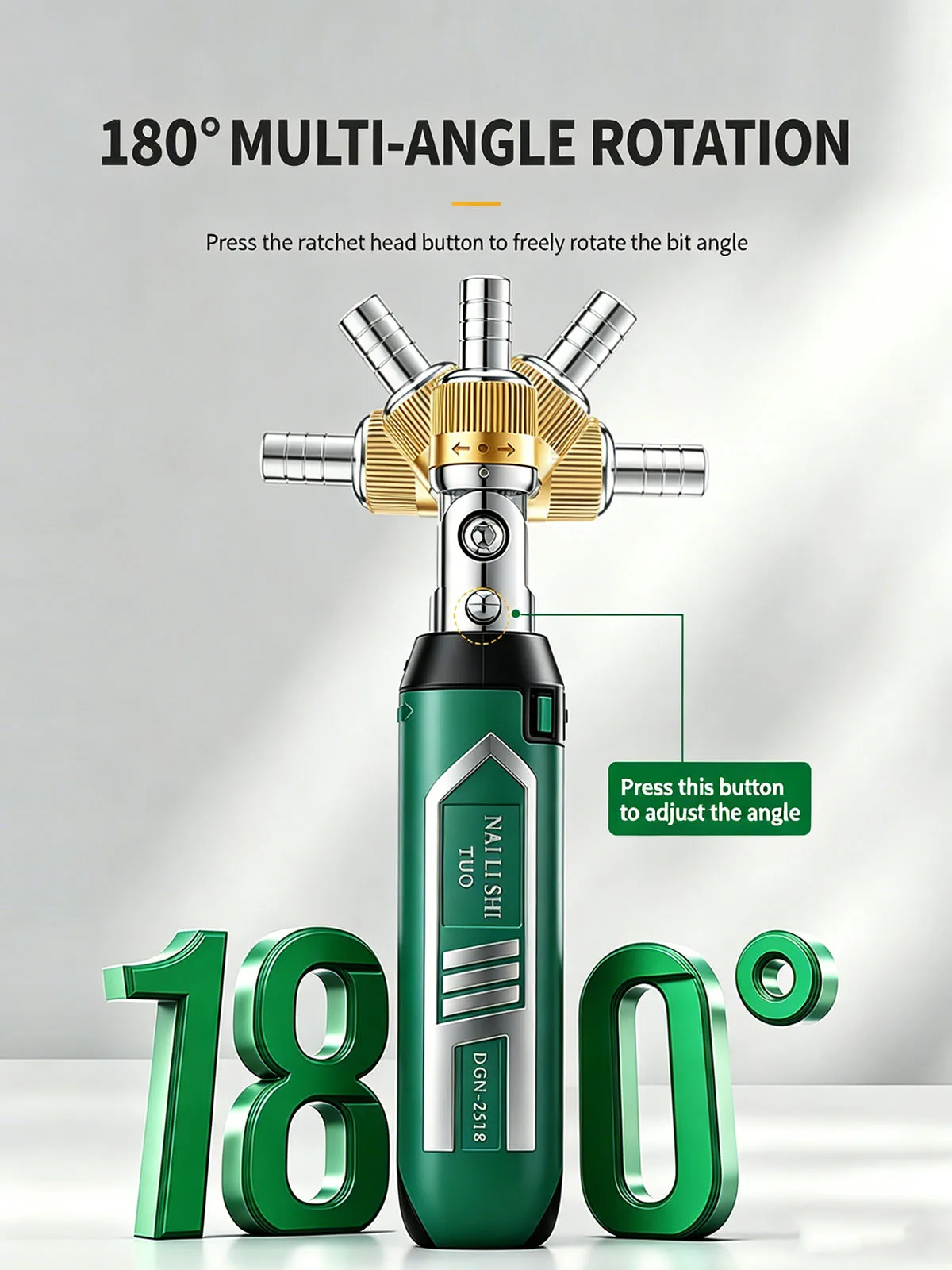 14-in-1 Multifunktions-Ratschenschraubendreher-Set mit Magnetischen – Bild 6