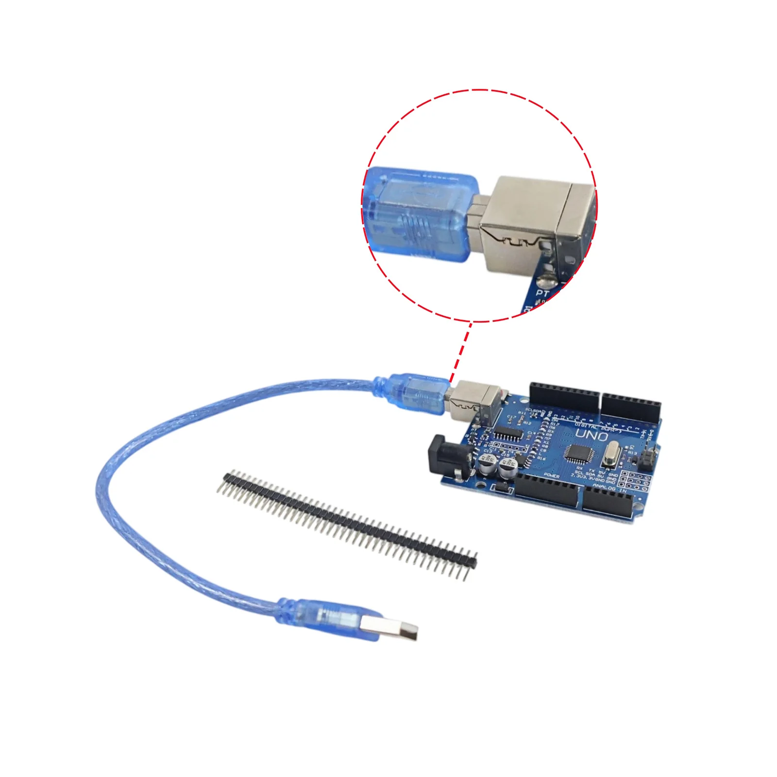 UN0 R3 Entwicklungsboard ATmega328P CH340 CH340G für Arduino UNO R3 – Bild 5