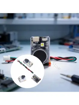 96BA Drohnen-Summermodul mit LED-Ortungslicht, Alarm zur Wiederherstellung verlorener Modelle für FPV-Piloten