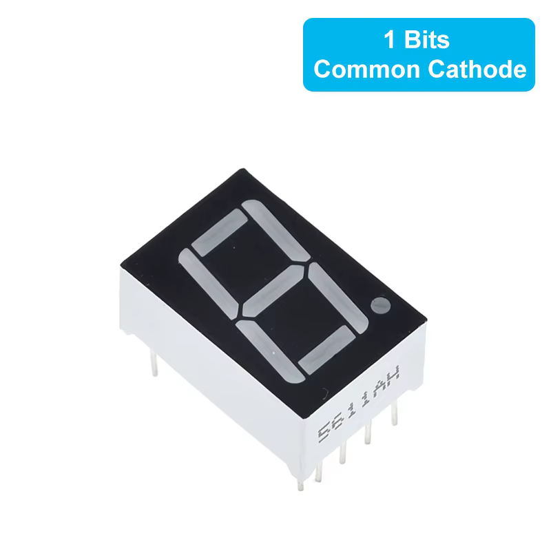 0,56 zoll LED display 7 Segment 1 Bit/2 Bit/3 Bit/4 Bit Digit Rohr Rot gemeinsame Kathode/Anode Digital 0,56