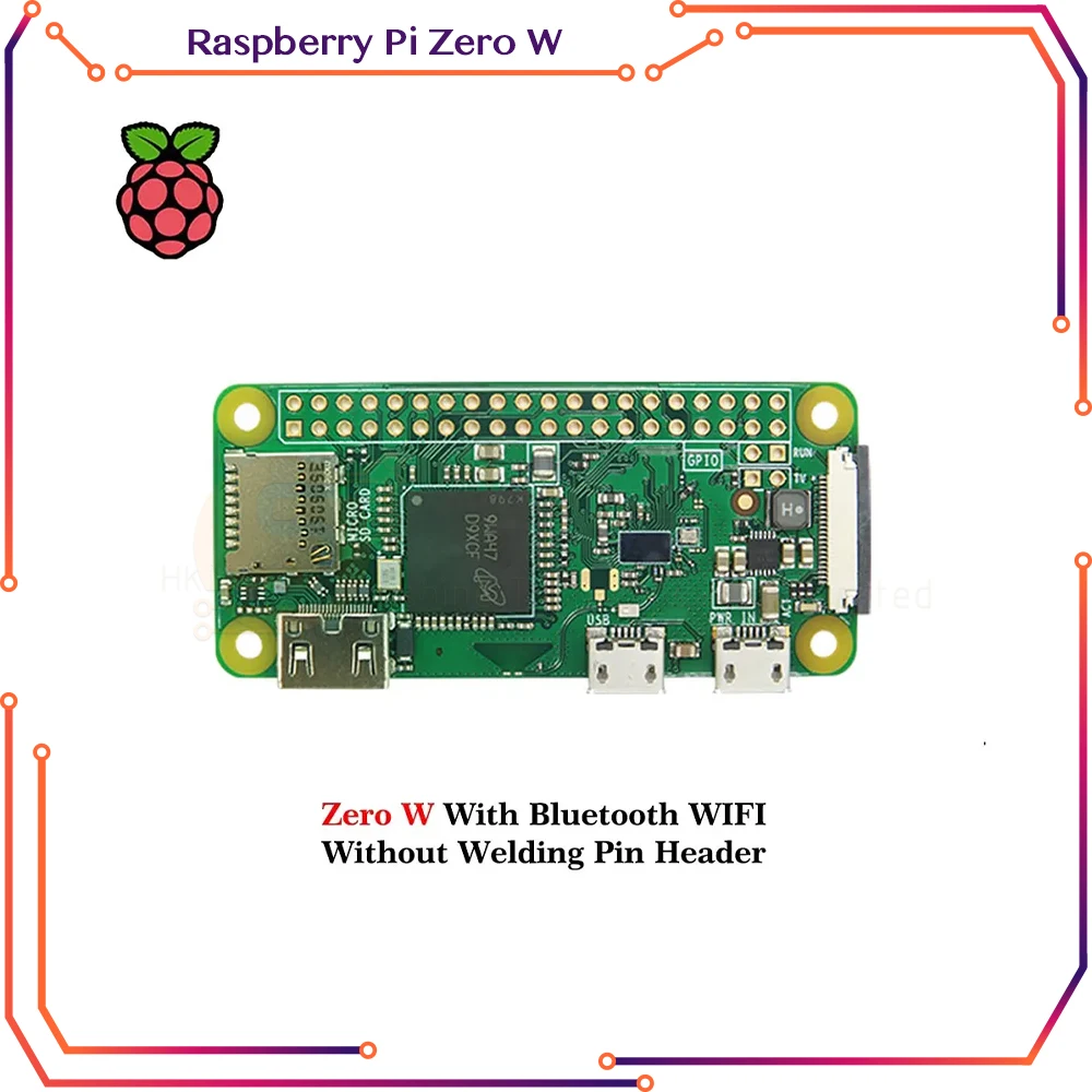 Raspberry Pi Zero 2W / W / WH /2WH WIFI Bluetooth-Board mit 1GHz CPU – Bild 3
