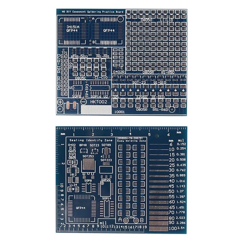 SMD/SMT Komponenten Löten Praxis Board Elektronische Projekt Kits DIY – Bild 6