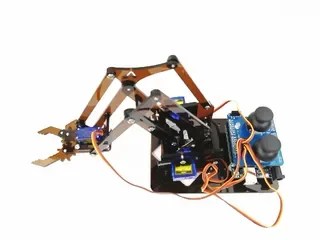 Roboterarm-Bausatz, UNO-Lernset, Acryl-Bausatz, Einzelgreifer mit Servomotor