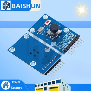‌ „5-Wege-Navigationstastenmodul mit Joystick-Steuerung für Arduino/AVR/MCU - 5D Rocker Game Controller