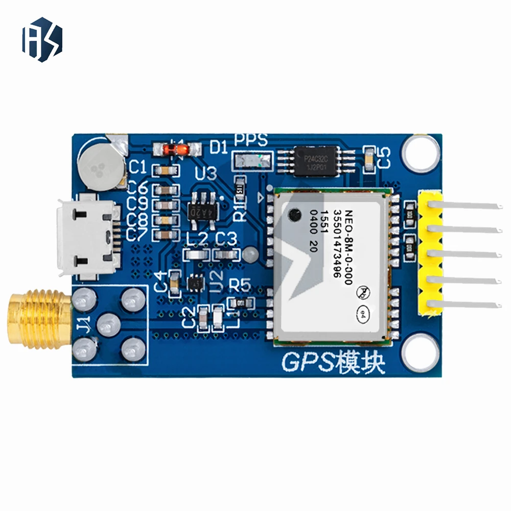 NEO-6M/7M/8M/9M GPS-Modul: Entwicklungsboard – Bild 5