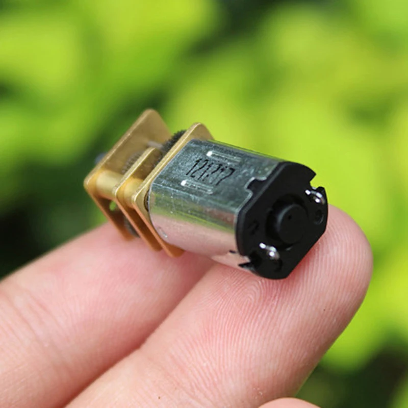 Mini N20 Getriebemotor DC 3V-12V langsame Geschwindigkeit – Bild 4