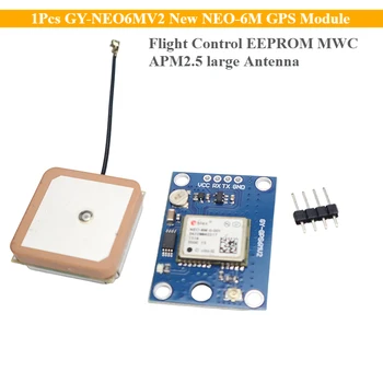 GY-NEO6MV2 Neues NEO-6M GPS-Modul NEO6MV2 mit Flight Control EEPROM MWC APM2.5 Große Antenne für Arduino