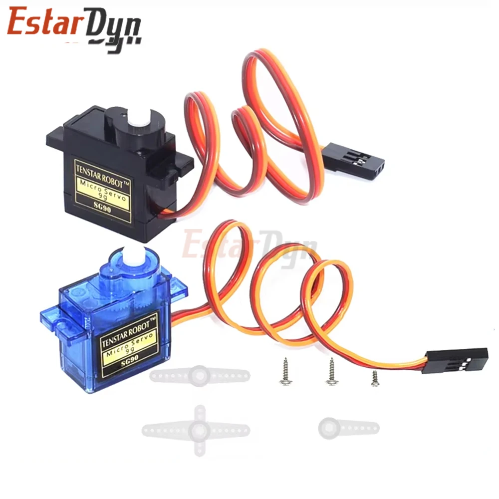 MG995 MG996R Metallgetriebe Servo 13 kg Drehmoment SG90 9 g Servomotor – Bild 3