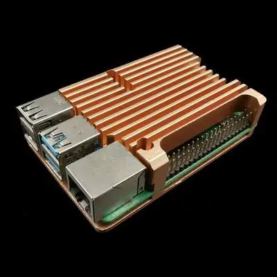 Raspberry Pi 4/3 Aluminiumgehäuse mit Dual-Lüfter, Metallgehäuse – Bild 4