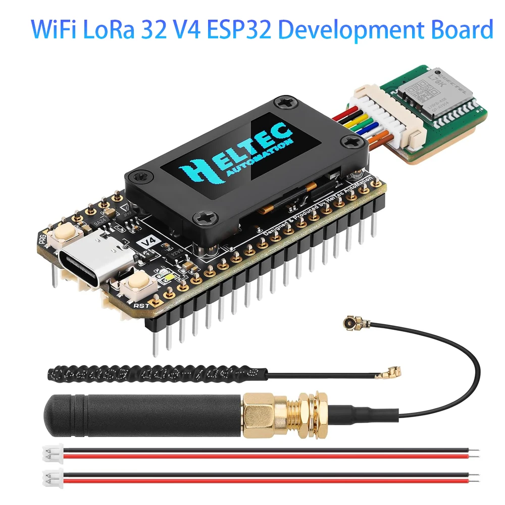 Heltec V4 ESP32 Entwicklungsboard Verbessertes ESP32-S3 SX1262 LoRa-Modul WiFi Bluetooth 2MB mit 915MHz