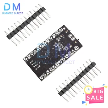 Pro Typ-C USB ATmega32U4 5V 16MHz Ersatz für ATmega328 für Arduino Pro Mini mit 2-reihigem Pin-Header