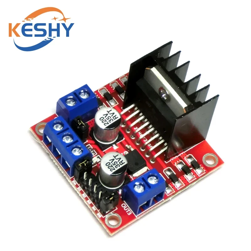 L298N DC-Motortreiber-Modul L298N Schrittmotor Smart Car Roboter – Bild 3