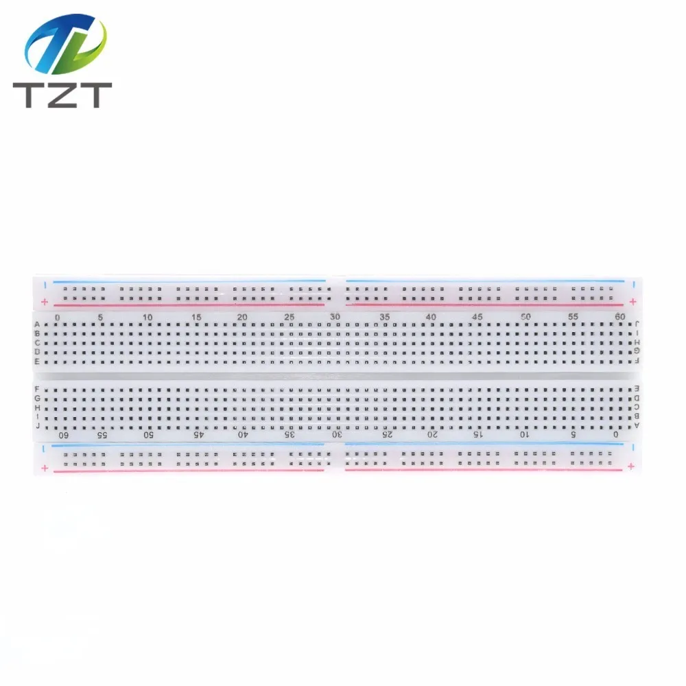 Breadboard 830 Point Solderless PCB Bread Board MB-102 MB102 Test – Bild 5