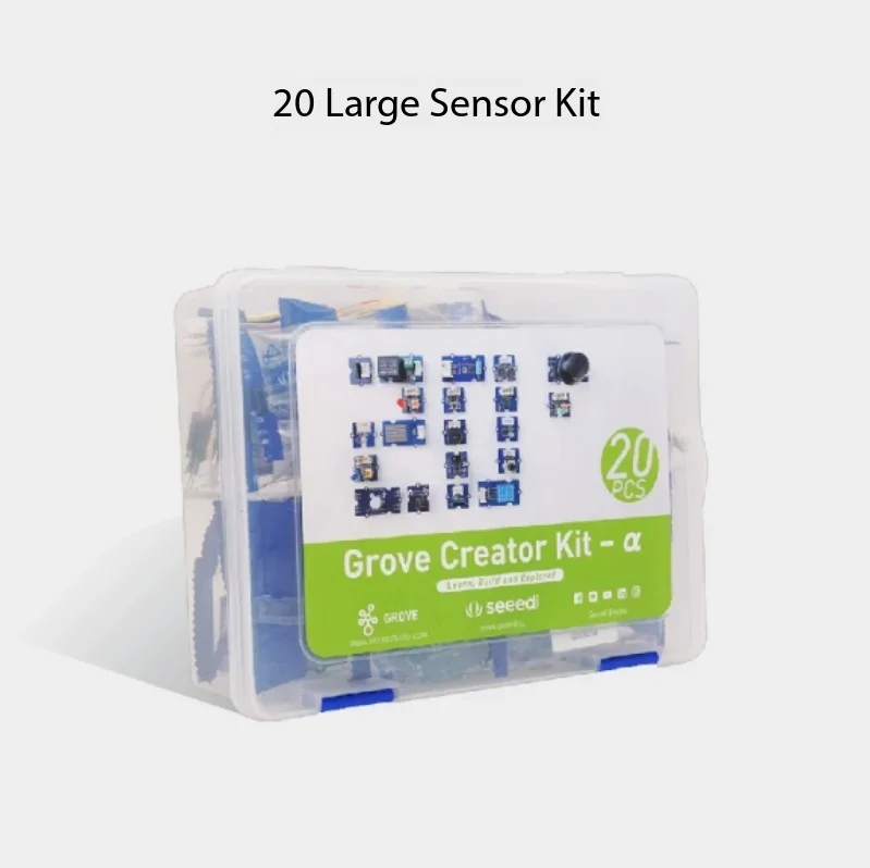 Grove Starter Lernmodule Plug-and-Play Elektronik-Projektset mit Anleitung für Arduino & Raspberry Pi
