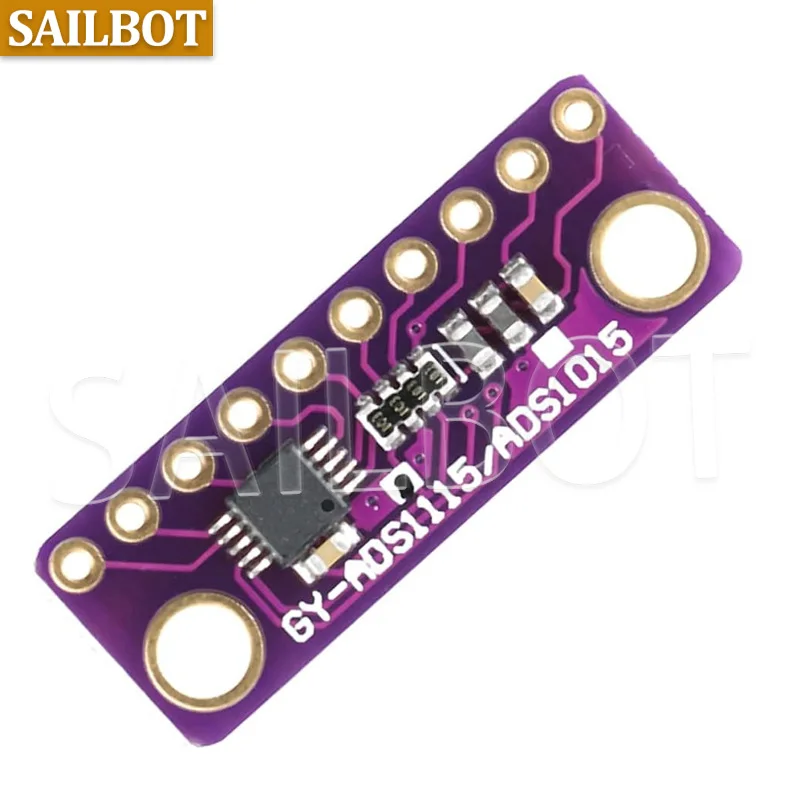 DC 2 -5V 4 CH ADS1115 Modul ADC mit Pro Gain Mikrocontroller 16 Bit – Bild 6