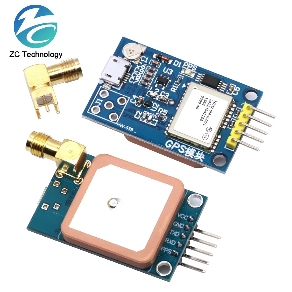 NEO-6M micro usb gps modul, NEO-7M, satelliten position ierung, 51 – Bild 2