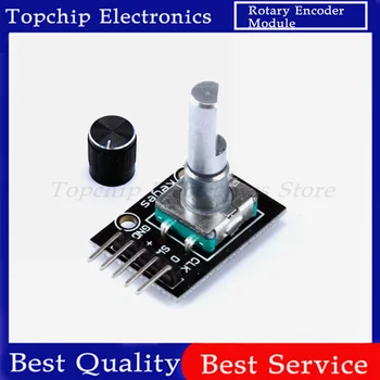 360-Grad-Drehgeber-Modul KY-040 Brick Sensor Entwicklungsboard mit Drehknopfkappe und Potentiometer KIT DIY