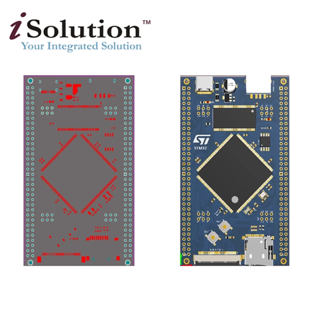 STM32F429 STM32F429BIT6 Kernplatine Mindestsystemplatine GUI – Bild 5