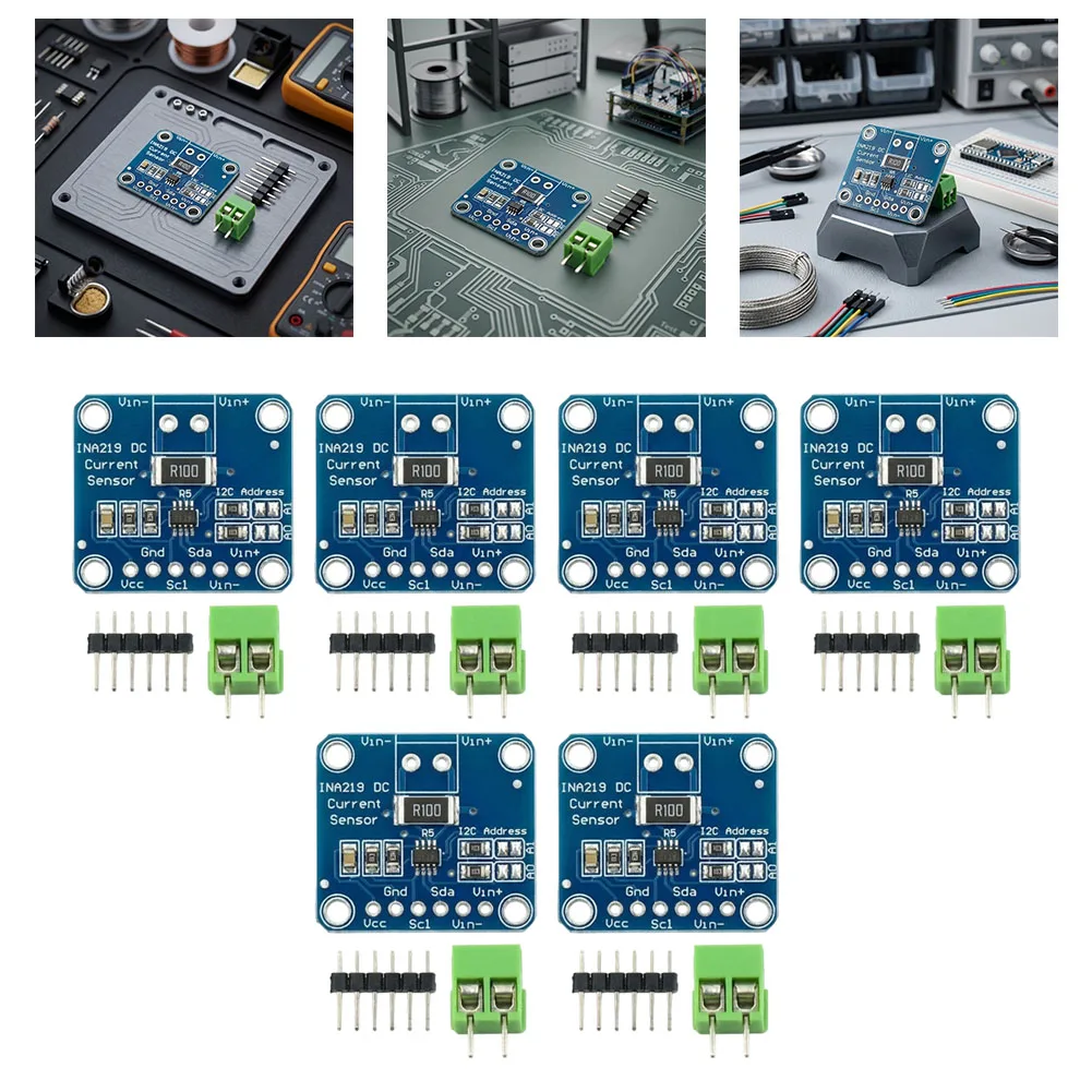 INA219 I2C Digitaler Stromsensormodul für bidirektionale (6 Stück) – Bild 4