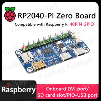 RP2040-Pi Zero Development Board 16 MB Flash Python Programmierboard Dual-Core-Prozessor Raspberry Pi